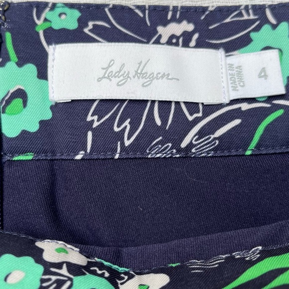 Lady Hagen tennis/golf skort w/pockets, pretty floral pattern - Picture 4 of 7